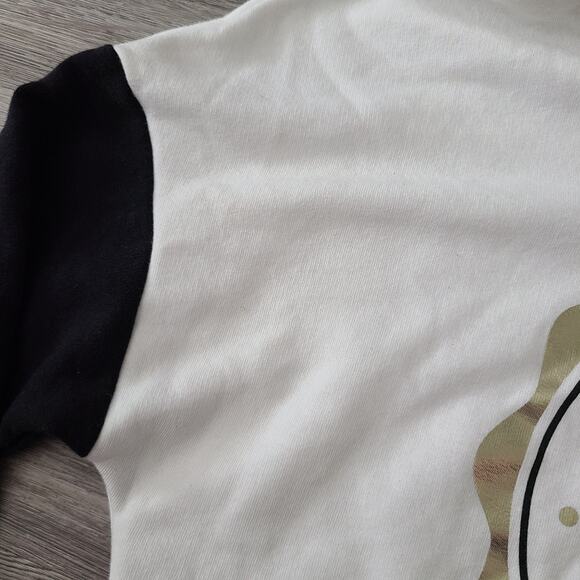 Justice crisscross neck color block hoodie Size 12 - Picture 3 of 10